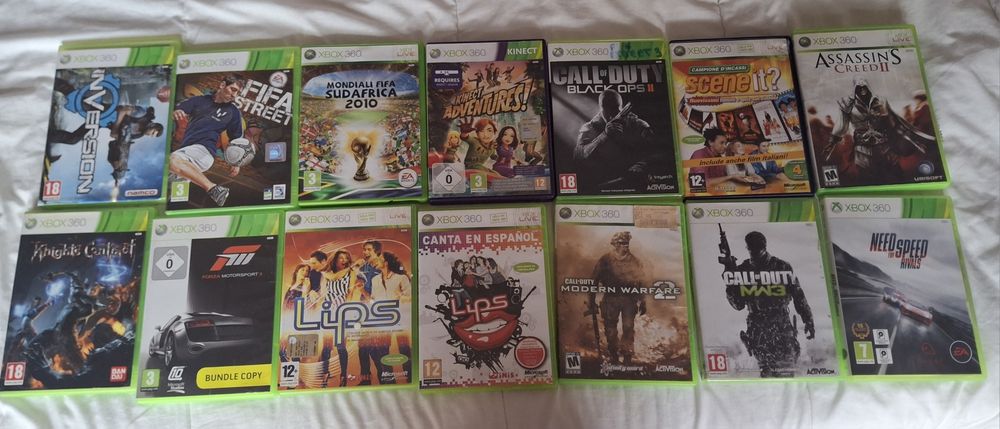 Lote Jogos xbox 360