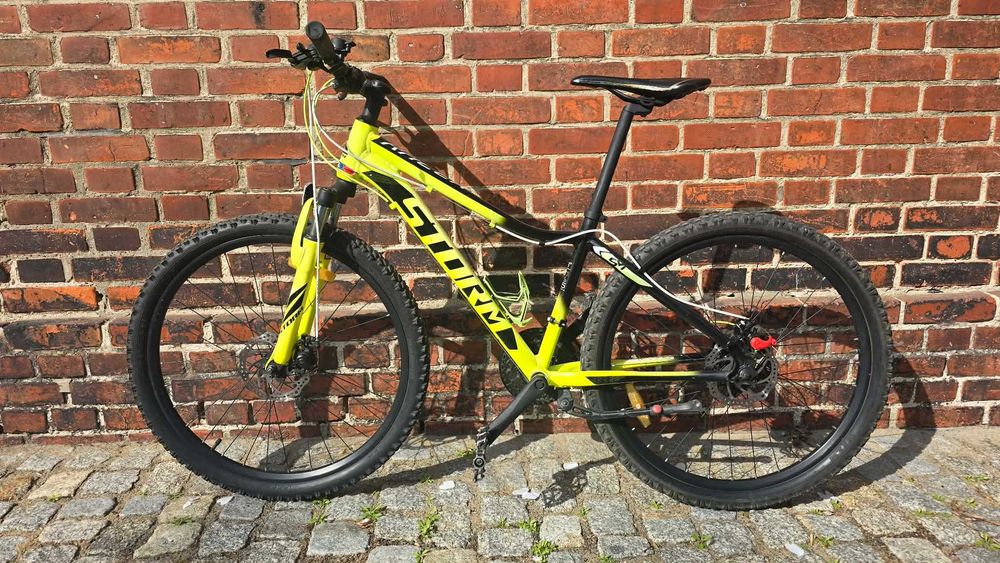 Rower Storm Racer 2D 26" żółto czarny