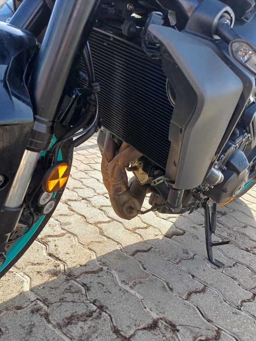 Yamaha MT09 Acidentada