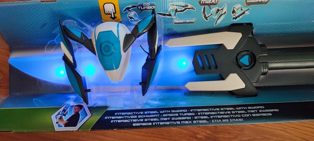 Турбо-меч Макс Стил со звуковым эффектом