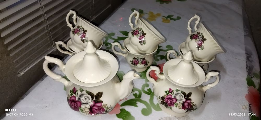 Чайный Казахский сервиз.