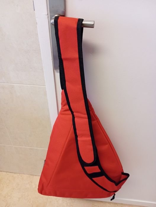 New red backpack with label64551915425026121
