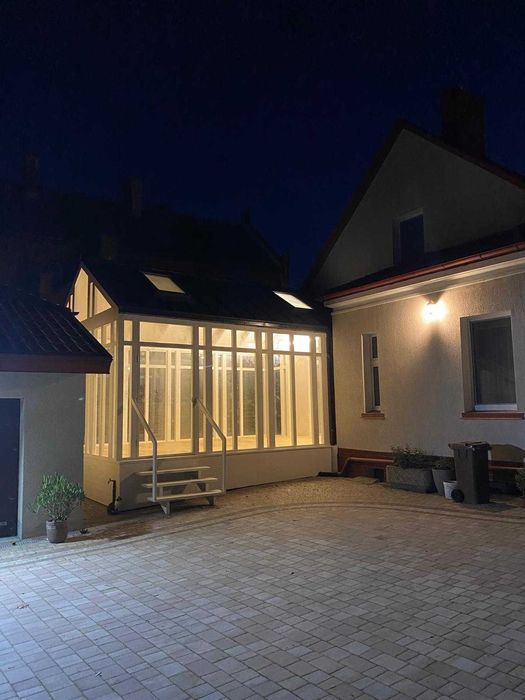 Ogród Zimowy/Oranżeria/Zabudowa Tarasu/Na Wymiar/Drewno BSH