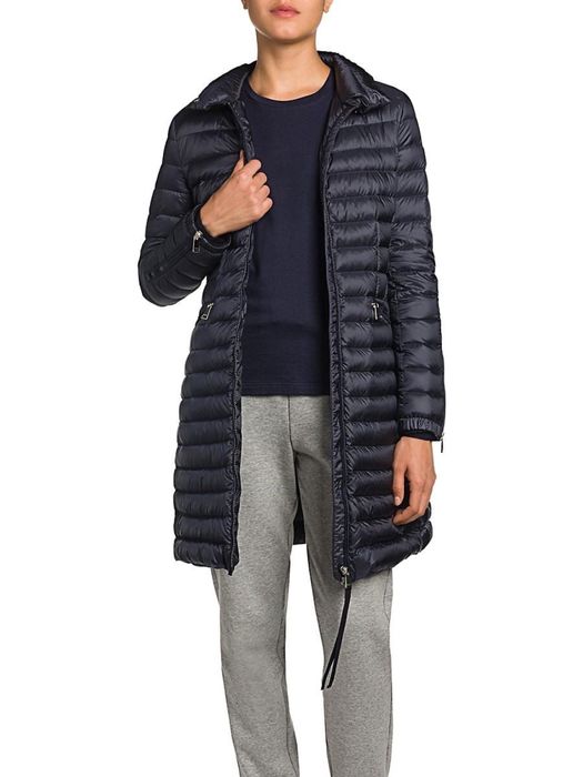 Moncler подовжений жіночий стильний демісезонний пуховик пальто XS-S