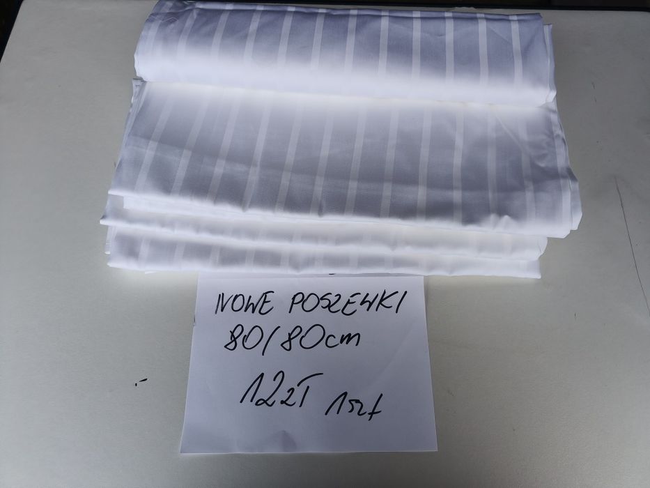 Poszewki na poduszkę z adamaszku 80/80 cm