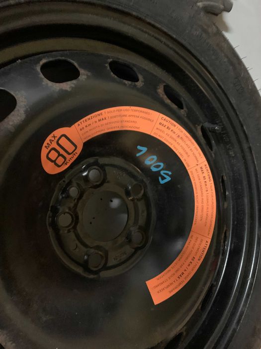 Koło dojazdowe 16" Fiat 500L