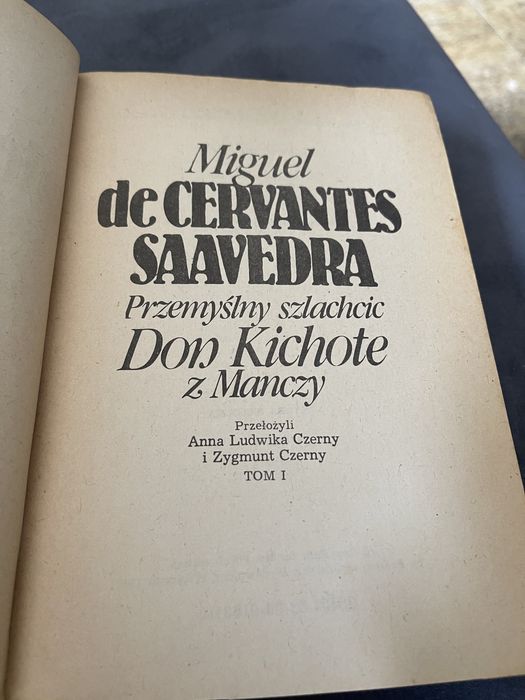 Cervantes - Don Kichote tom 1 i 2