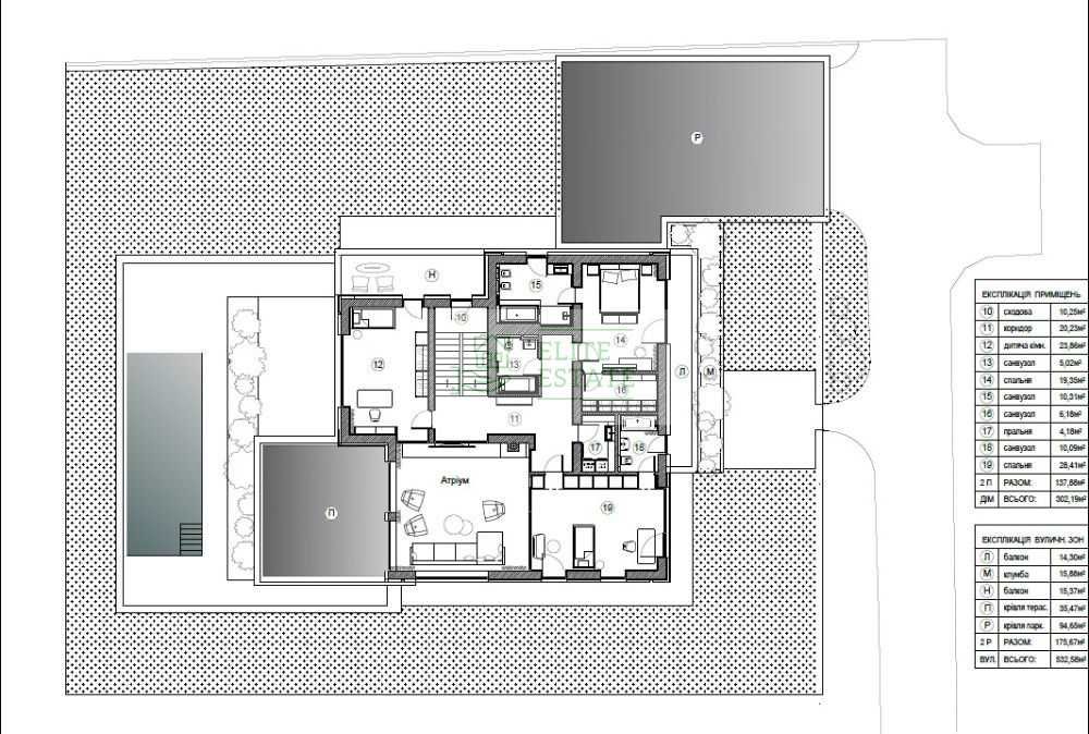Продаж сучасного будинку 300 м² + 39 соток в сосновому лісі