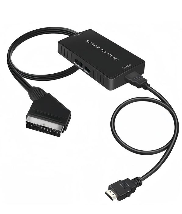 Scart to HDMI Converter With Switch 720P/1080P - Universal Adapter