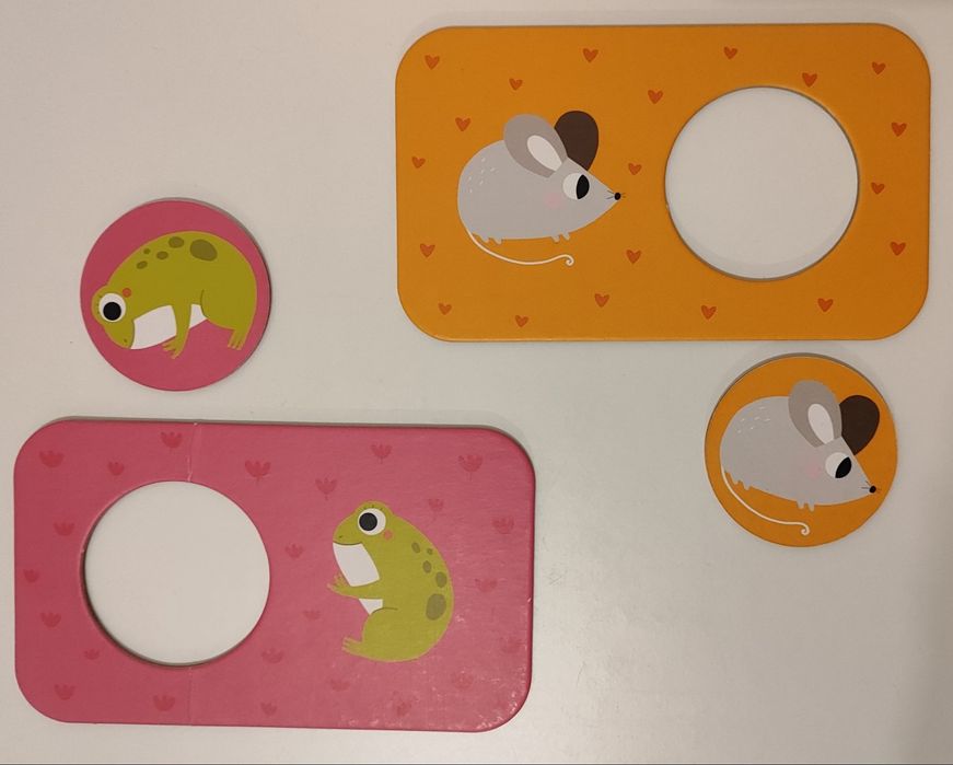 CzuCzu puzzle z dziurką przyjaciele