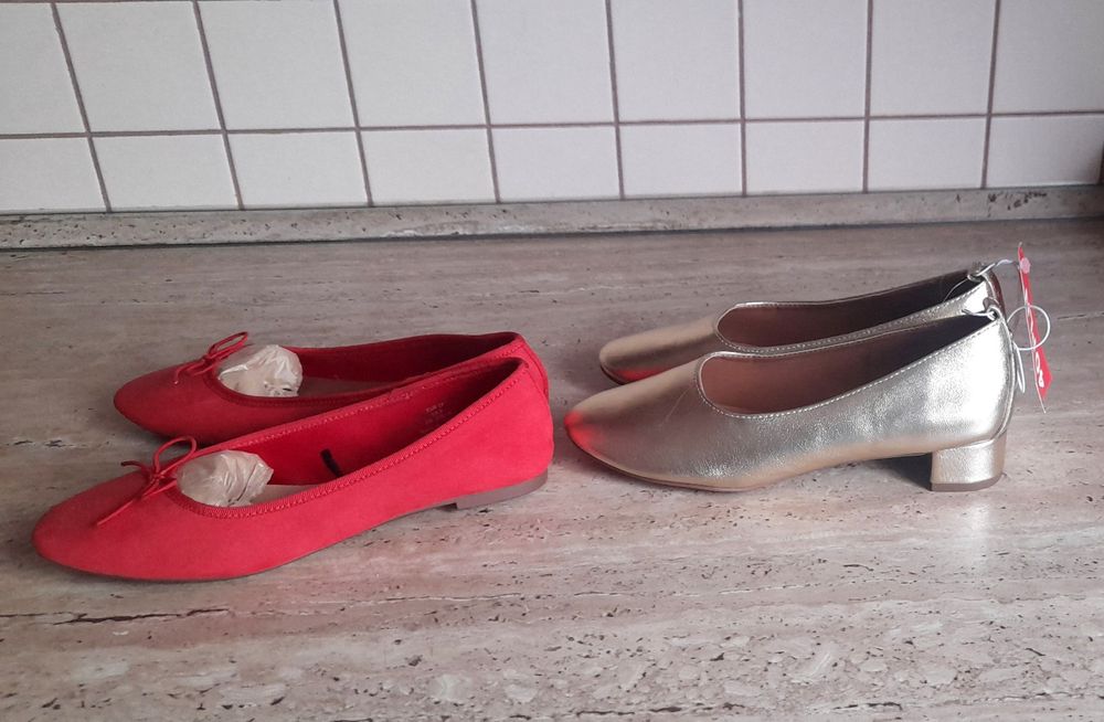Wiosenne baleriny nowe H&M r. 37