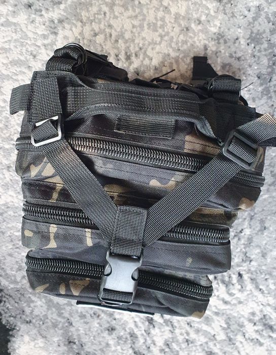 Plecak taktyczny khaki lub czarny 25l