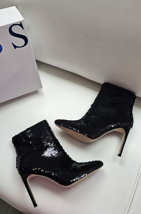 Guess luksusowe botki cekiny roz 41