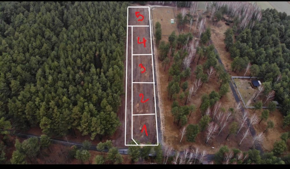 Działka budowlana z warunkami zabudowy