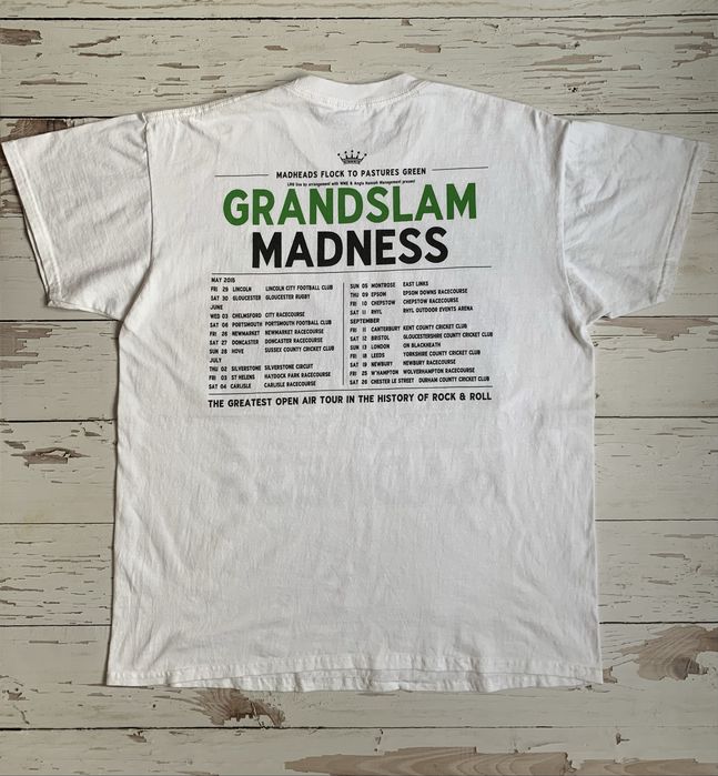Fanowska Koszulka Grandslam Madness L Rock & Roll 80' 90' Rare Unikat