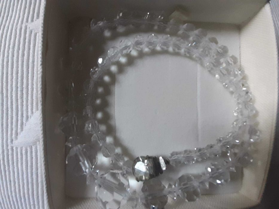 Colar original cristal Boémia, nunca usado