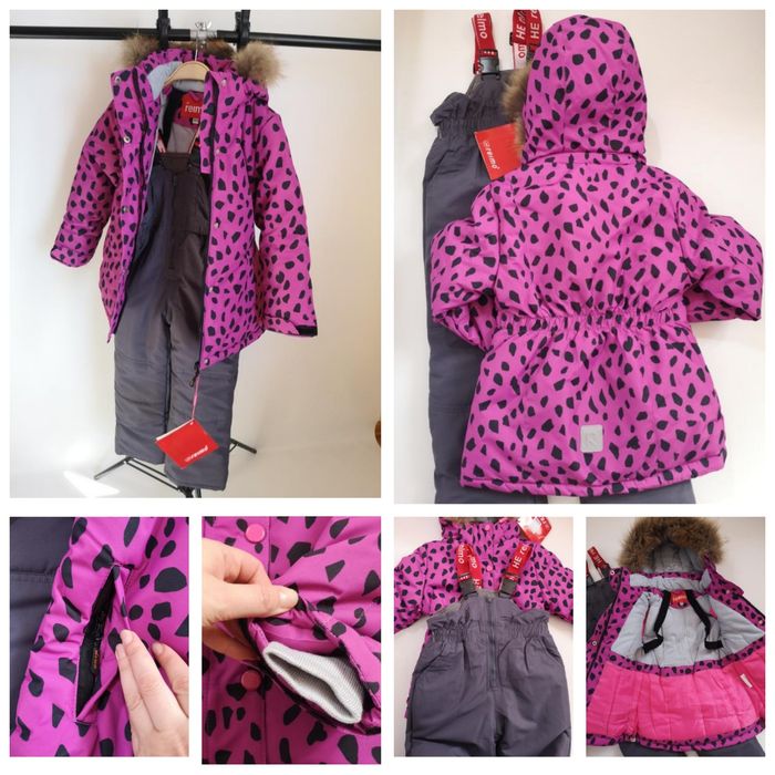 Зимовий мембранний костюм Jie Reimo 110, 116, 122, 128, 134