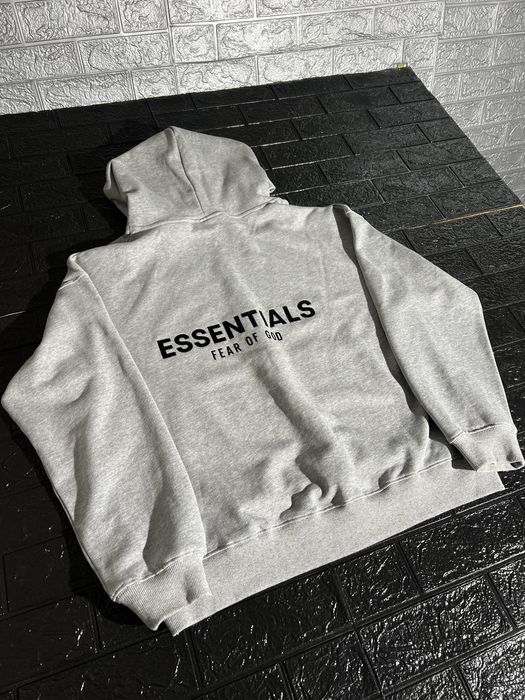 Чорні та сірі худі Essentials