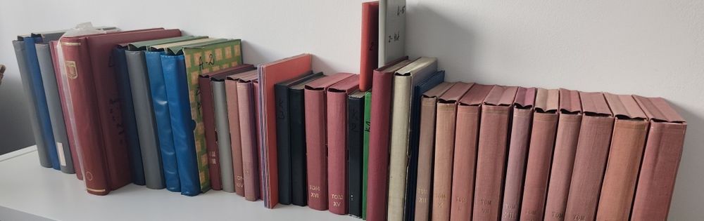 Znaczki bloczki koperty i karty pocztowe
