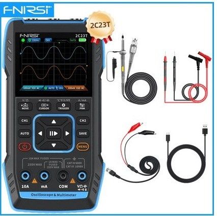 Продам Fnirsi - 2C53T - новый в упак! Осцылограф генератор мультиметр 3-в-1