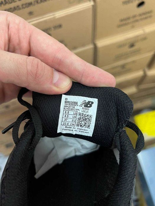 Кроссовки New Balance 530 black / Нью беленс 530 черные 37 38 39 40