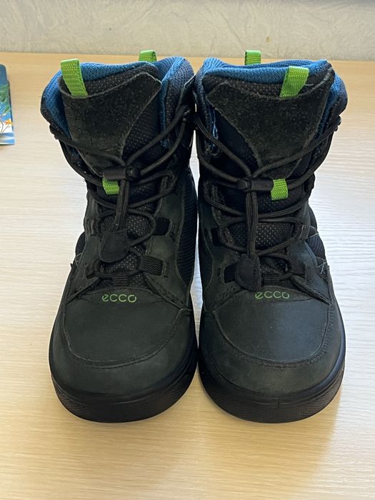 Зимові,теплі, зручні сапожки Ecco, розмір 33