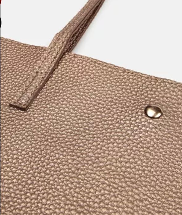 Torba Shopper wakacyjna, matowa, szara