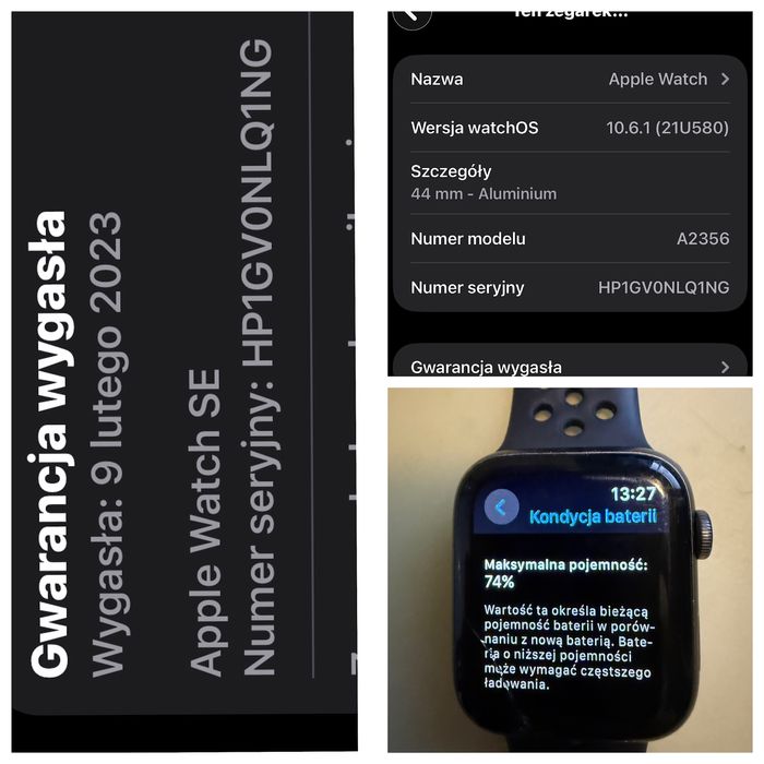 Apple watch SE Nike 44mm Cellular