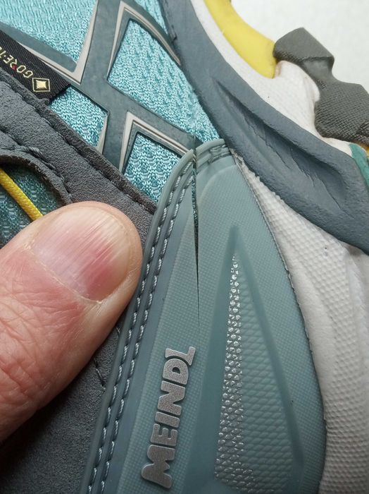 Треккинговые кроссовки MEINDL Caribe GTX, размер 7 UK, стелька 26 см
