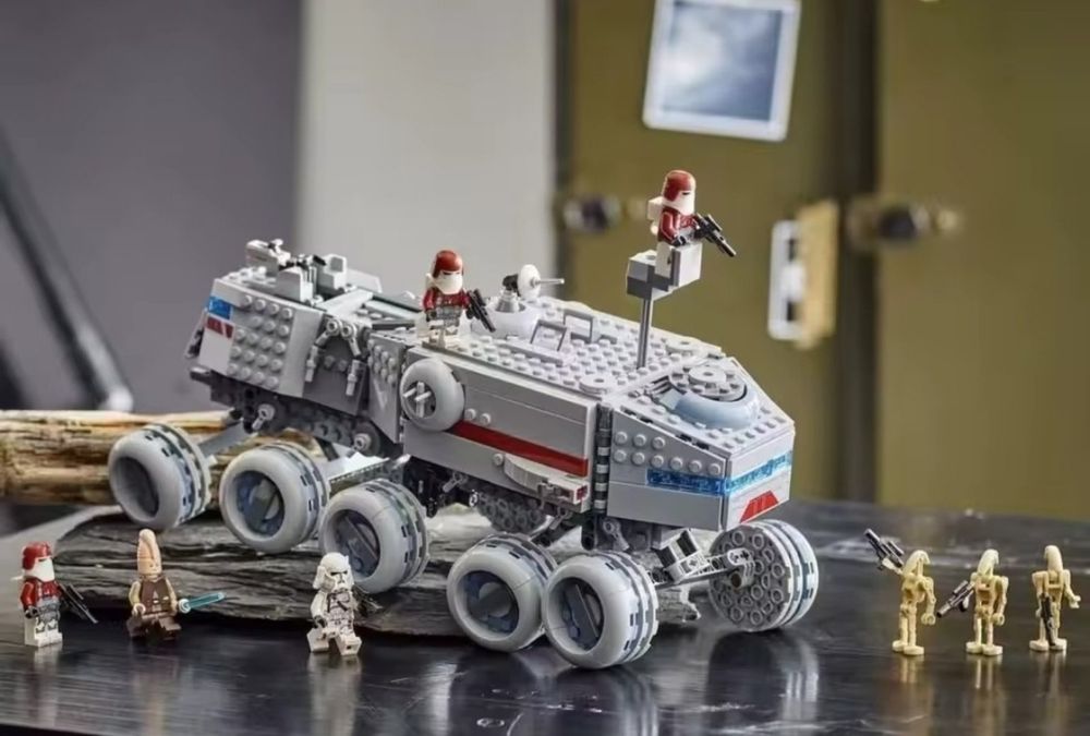 Конструктор 1в1 Lego star Wars 75413 турботанк 903 дет + минифигурки