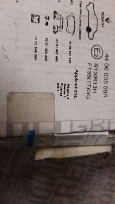 Discos e pastilhas renault novos
