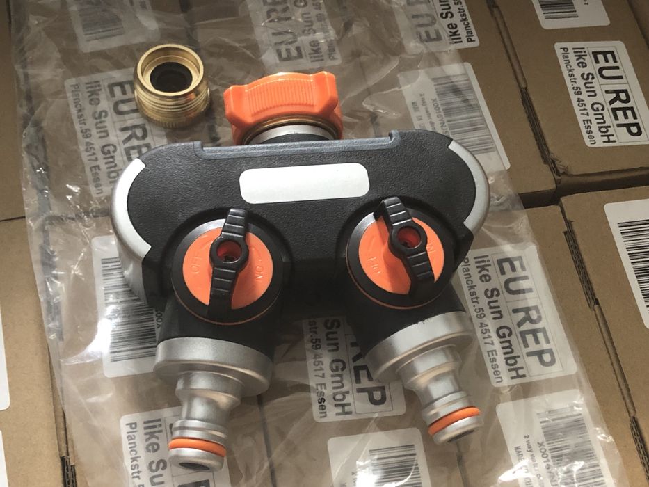 Разветвитель водопроводный садовый, высокое качество