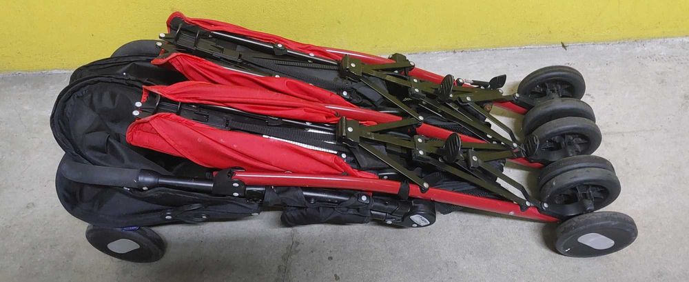 CHICCO carrinho de Gémeos Echo Twin Garnet