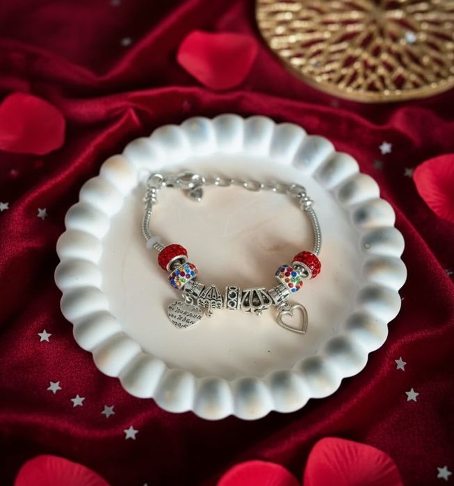 Bransoletka damska,  modułowa,  handmade