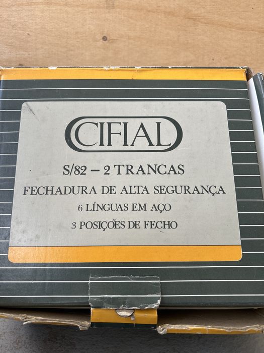 Fechudura de alta seguranca de 2 trancas