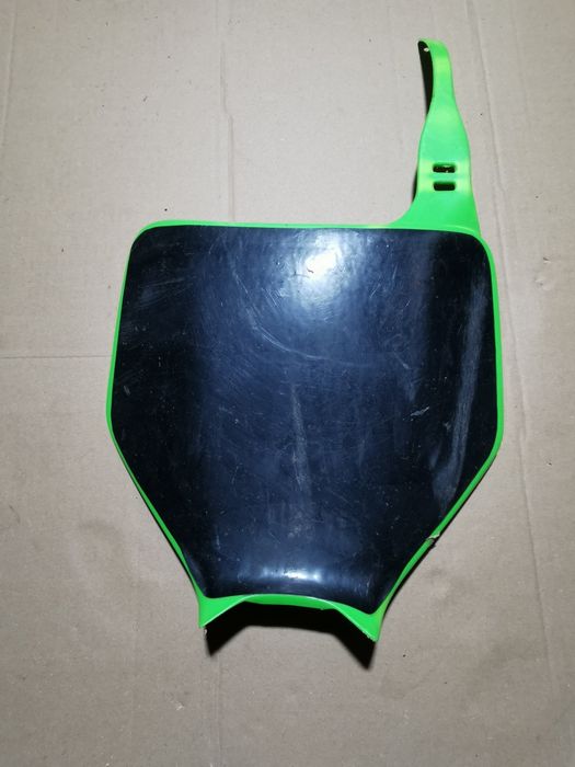 Kawasaki kx 125 osłona tablica na numer startowy owiewka panel