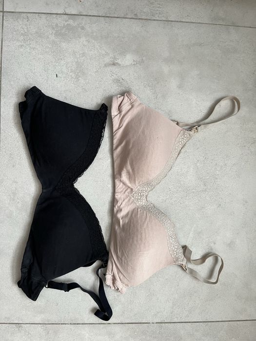 Biustonosz do karmienia 2 szt rozm. 75B, H&M Mama