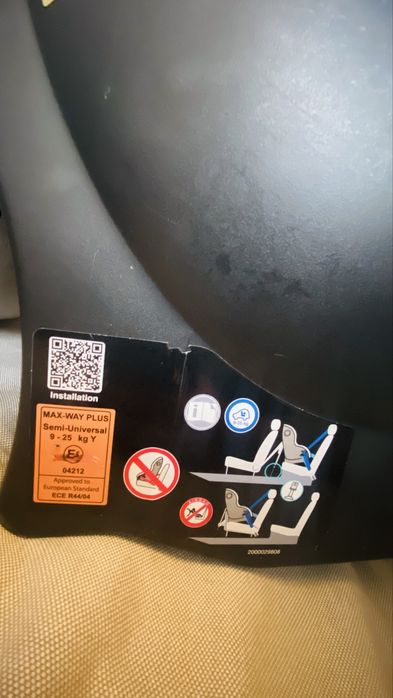 Britax Romer max way plus