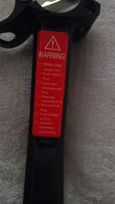 Suporte traseiro para bicicleta