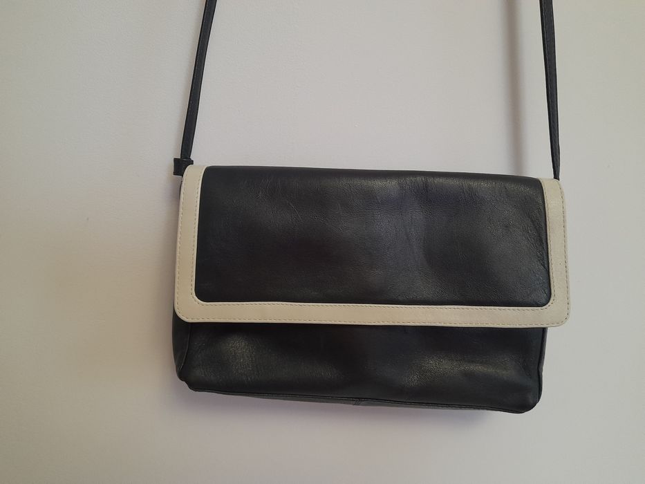 Оригинал Tula Британия кожаная сумка кроссбоди тёмно-синего цвета