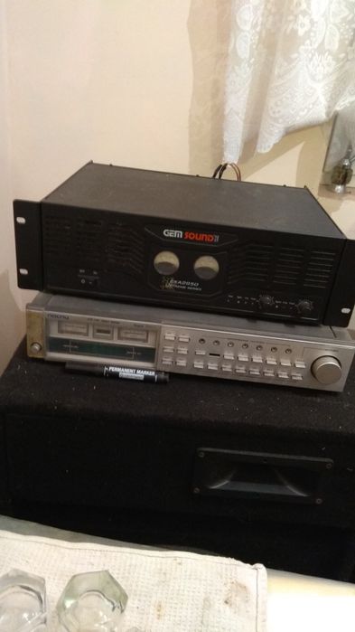 Підсилювач звуку 1кіловат в хорошому технічному стані в ремонті не був