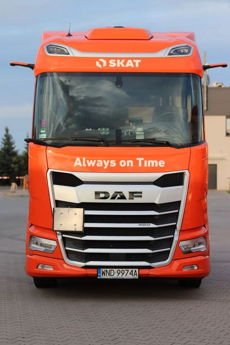 DAF XG  DAF XG Low Deck Po kontrakcie Wymiana floty