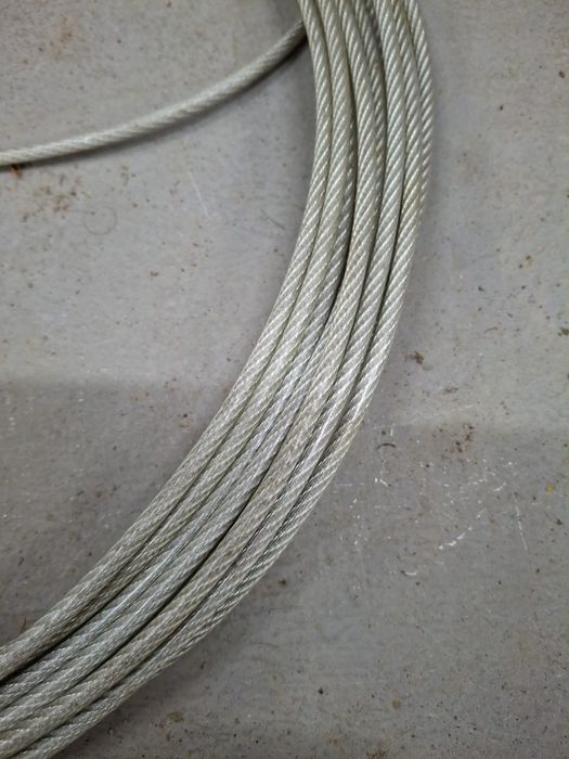 Трос оцинкований, сталевий, 2,3,4 мм