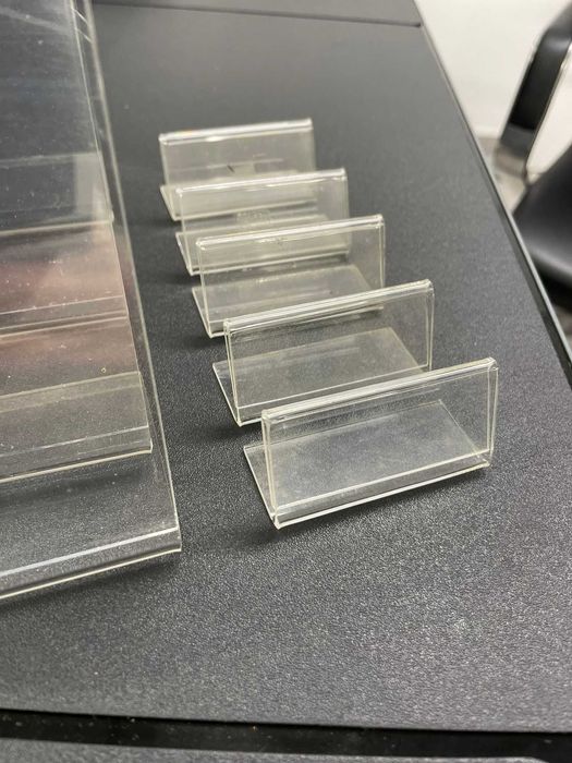 Suporte Expositor de Acrílico 6x3cm e 10x15cm