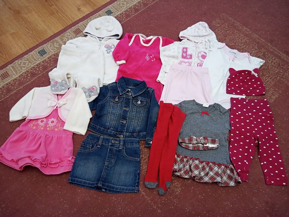 Paczka ubrań dziewczynka