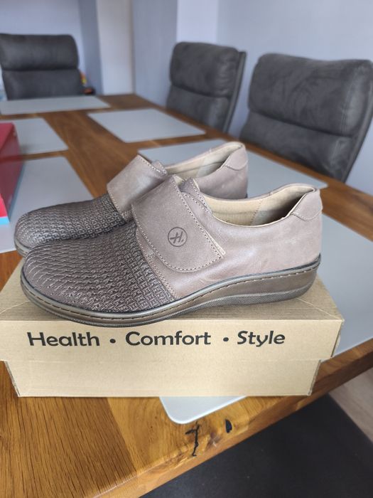 Buty ortopedyczne skórzane