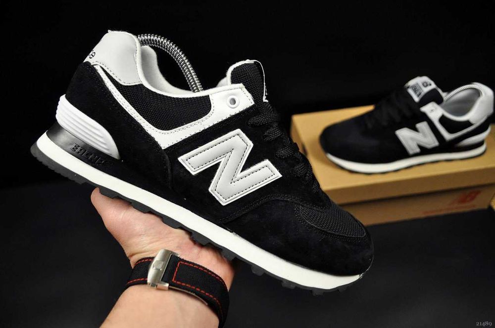 !SALE! New Balance 574 Black/White 36 37 38 39 40 41 42 43 44 45 46