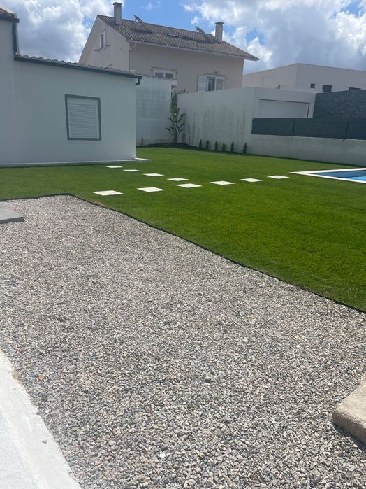 Jardim manutenção e construção