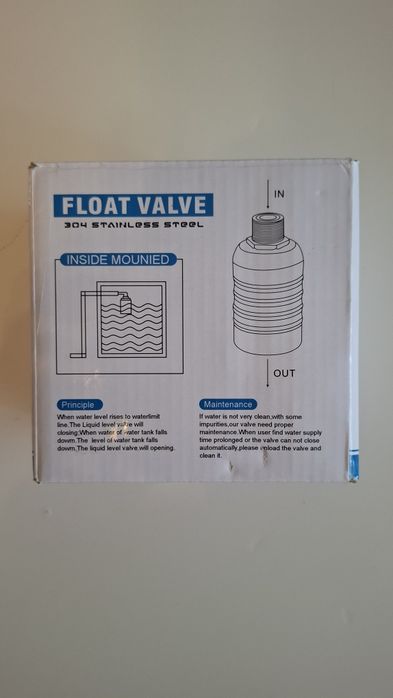 Vendo kit de instalação completo com válvula de boia automática e sistema de filtragem de sedimentos