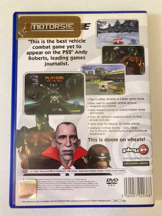 PS2 - Motorsiege Warriors of Primetime